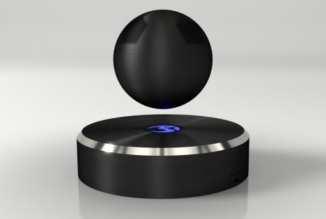 magnetic design levitating speaker