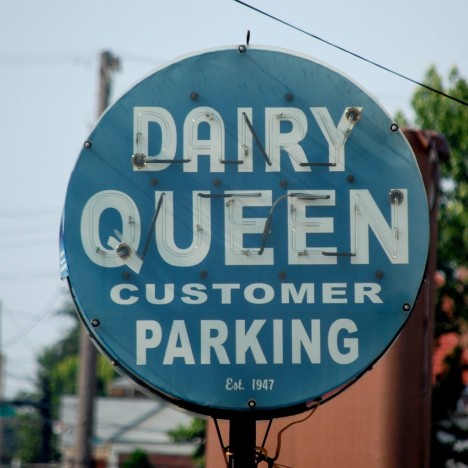 dairy queen customer parking