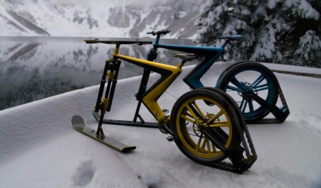 bike snow