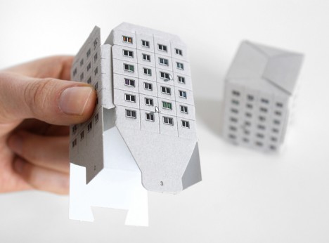 architecture paper construction folding