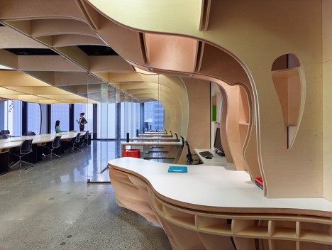 plywood office