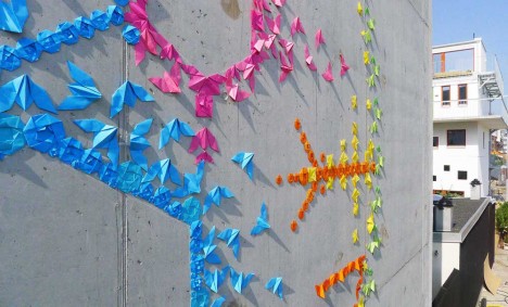 origami street art 4