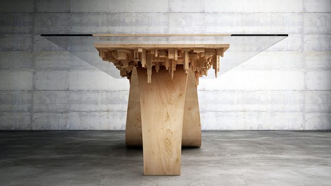 wave city table