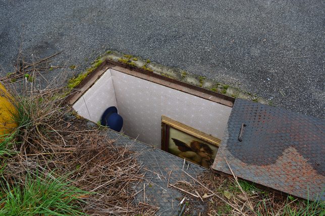 abandoned art manhole 3