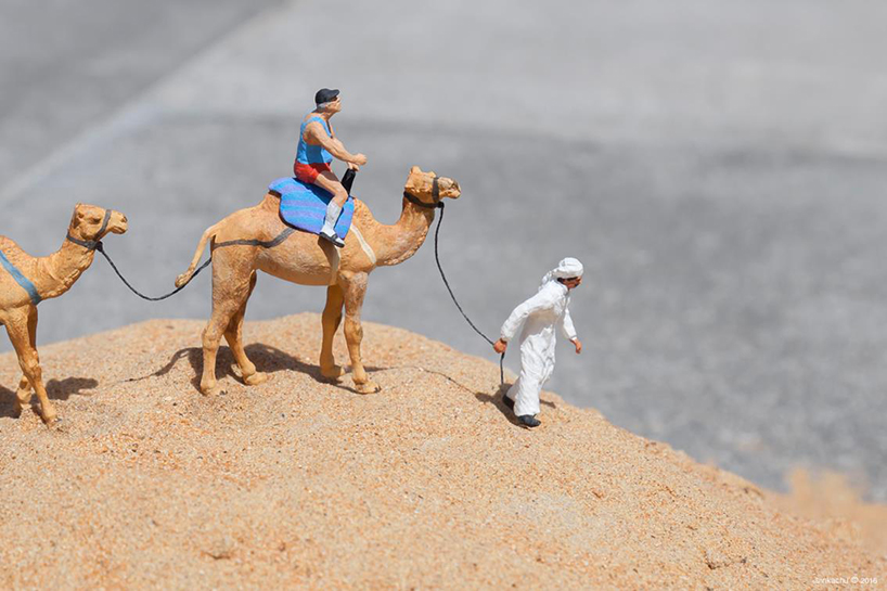 Sklinkachu Tiny in Dubai: New Miniature Art Installations by Slinkachu | Urbanist