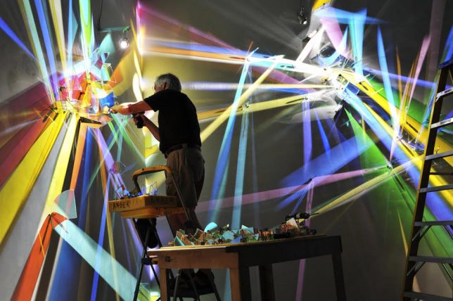 light art making