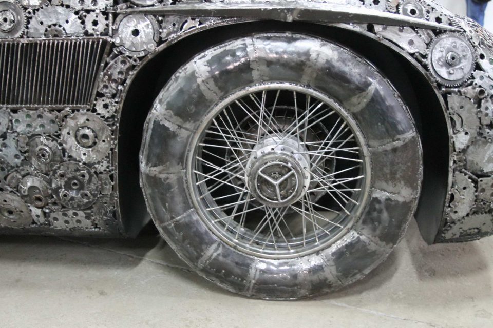 Wheels of Steel: Full-Sized Art Cars Made of Nothing But Scrap Metal