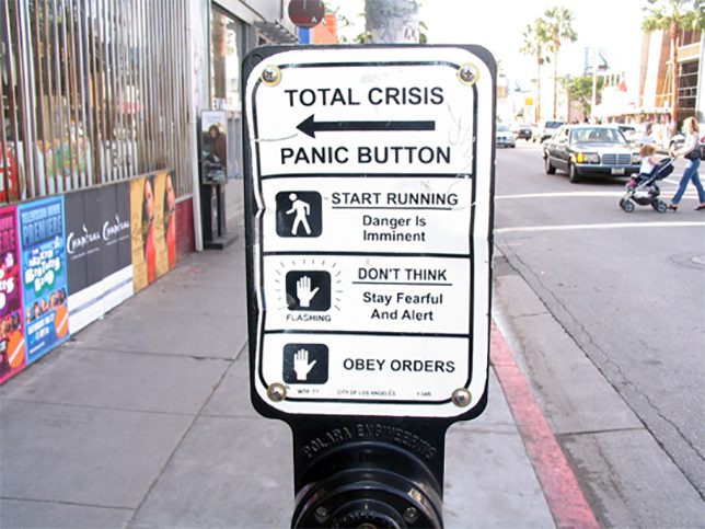 urban hacking total crisis panic button
