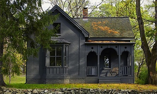 Paint it Black: 16 Mysterious Houses That Have Joined the Dark Side