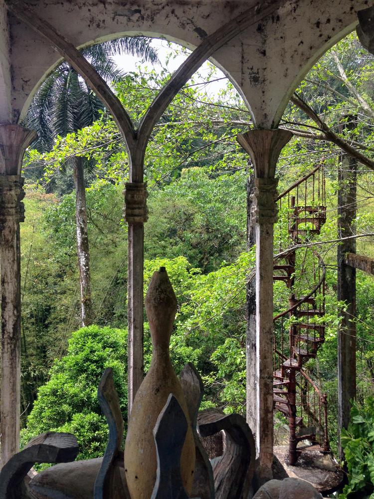 Las Pozas Surreal Concrete Sculpture Garden in the Jungle of Mexico