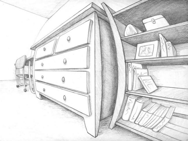 Perspective In Drawings - Architectural Sketches