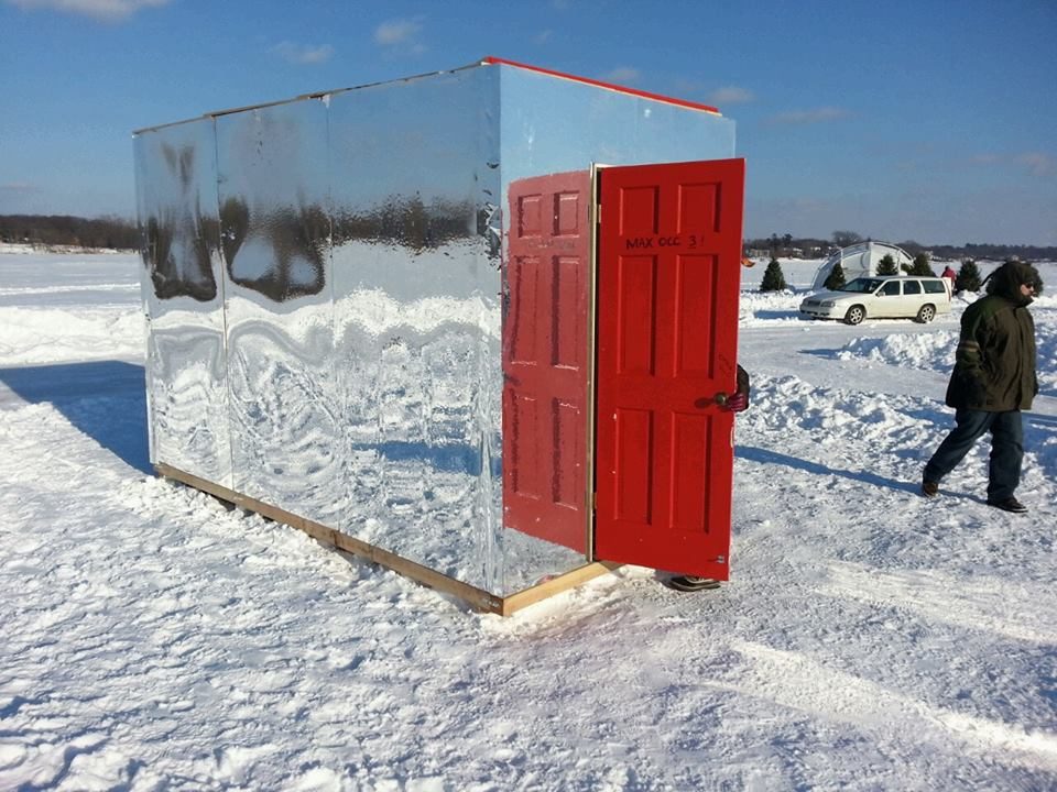 Angling for Warmth in Winter 21 Ice Fishing Hut Designs WebUrbanist