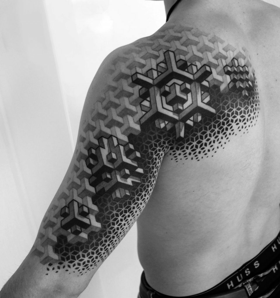 Modern Markings: 42 Bold Black & White Tattoo Designs | Urbanist