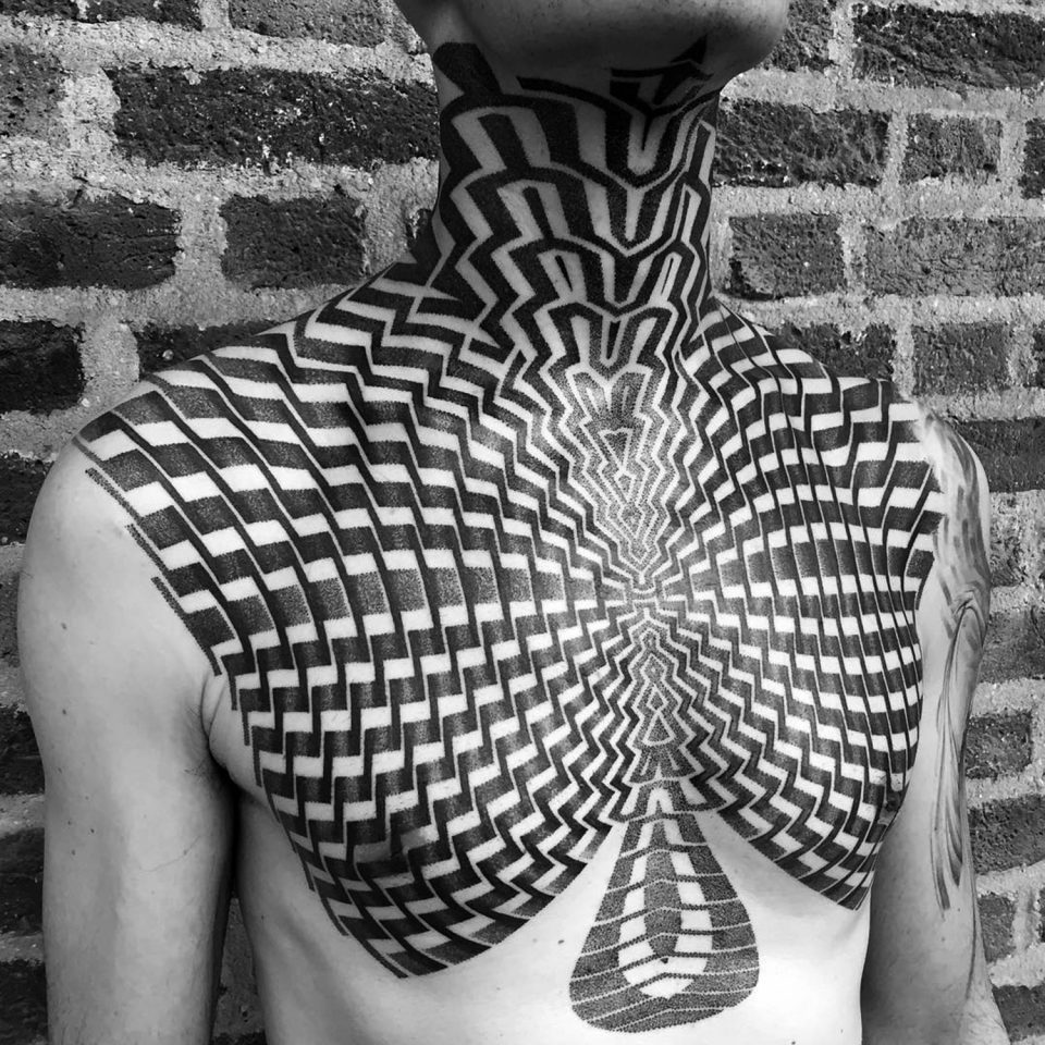 Modern Markings: 42 Bold Black & White Tattoo Designs | Urbanist