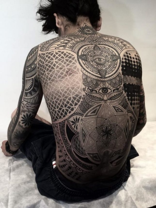 Modern Markings: 42 Bold Black & White Tattoo Designs | Urbanist