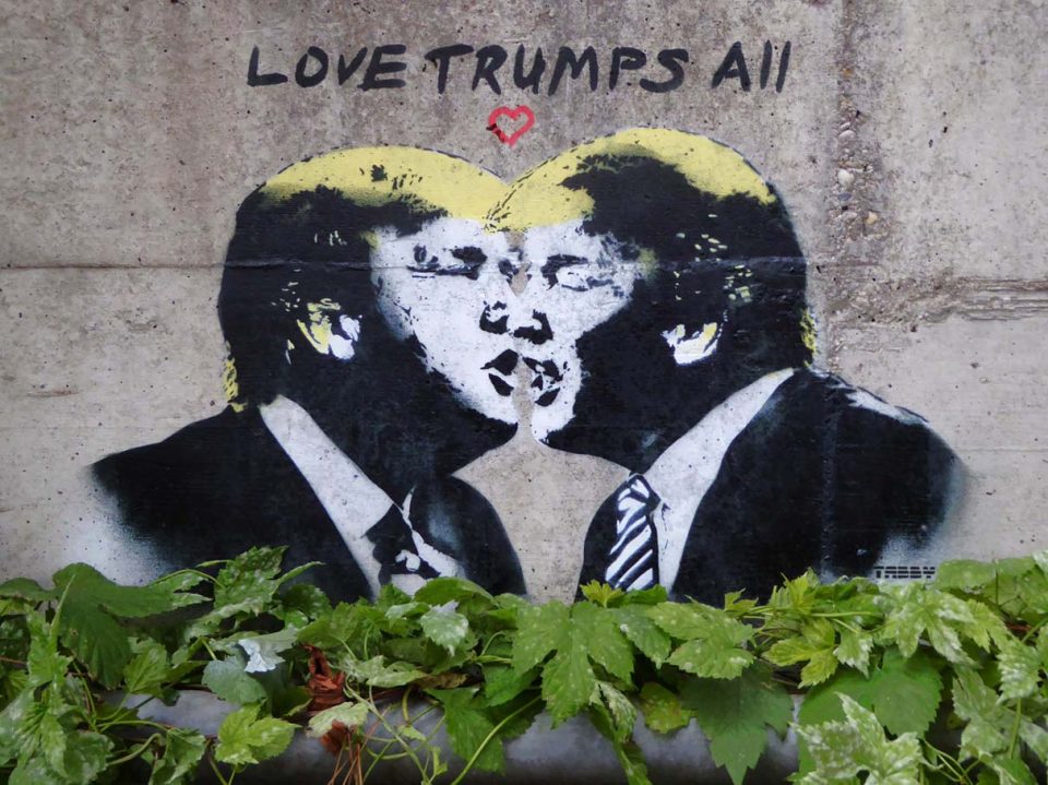 See Wall: Graffiti Praising & Parodying Donald Trump | Urbanist