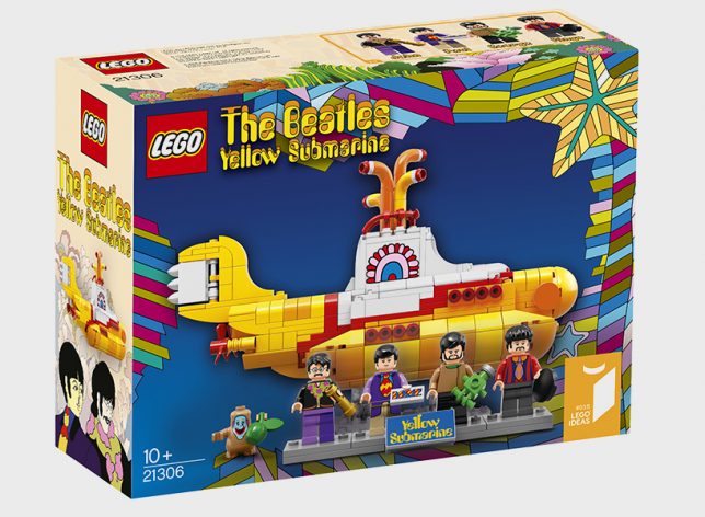 beatles yellow submarine LEGO