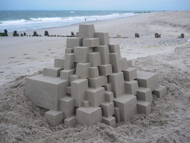 modernist sand castle 1