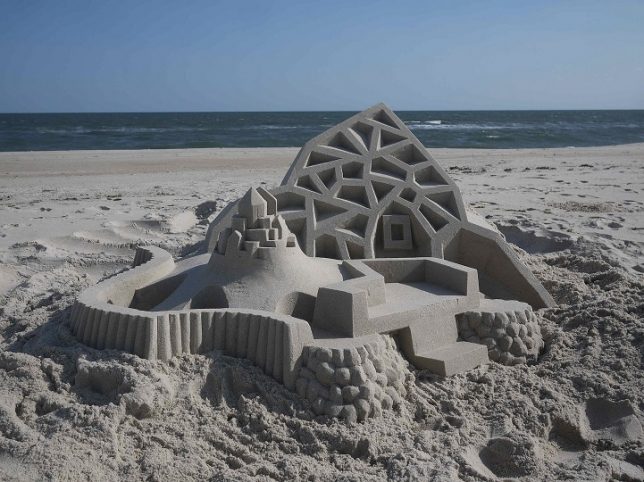 modernist sand castle 2
