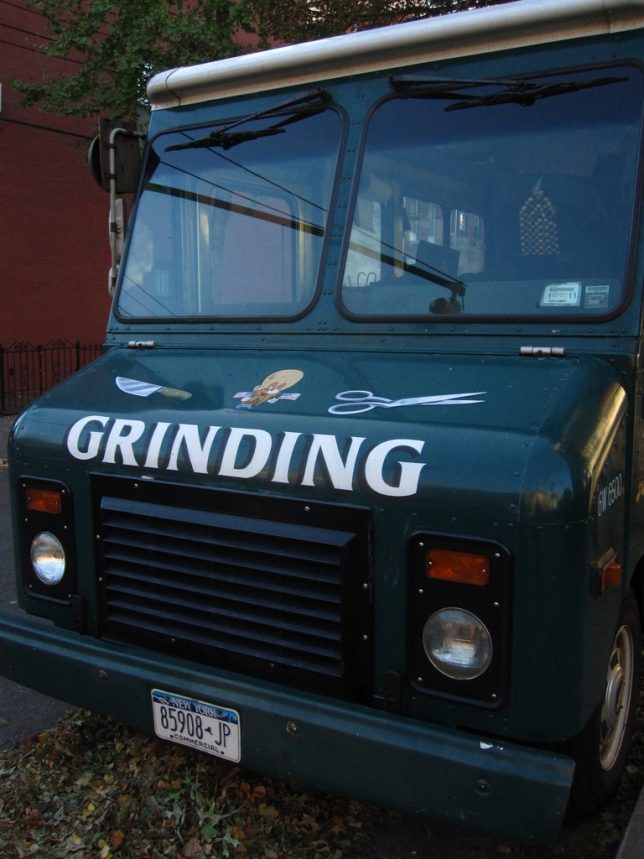 Do This!: Mike's Knife Sharpening Truck Rolls City-Style