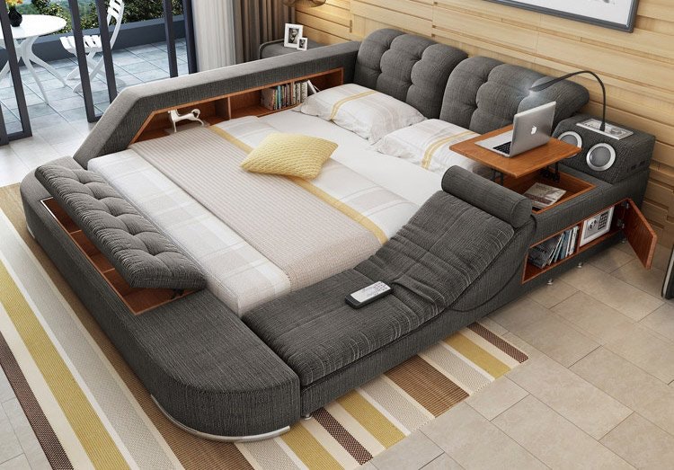 moed Geef rechten optie Swiss Army Bed: The Ultimate Modular & Multifunctional Furniture Design -  WebUrbanist