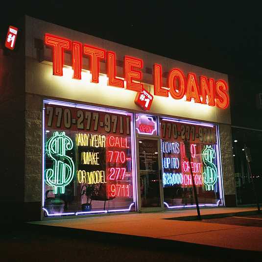 Forever A Loan: 15 Iffy Car Title Cash Loan Shops | Urbanist