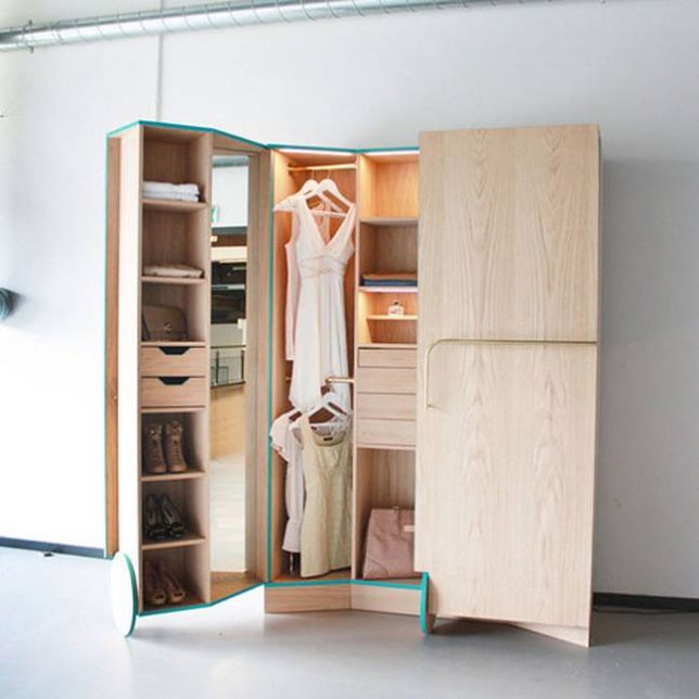 A Walk-In Closet That Fits in a Studio? Believe It.