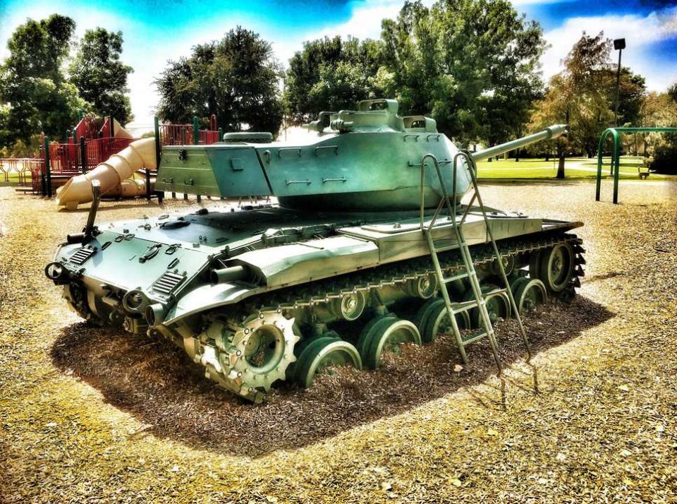 battle action tanks theme park