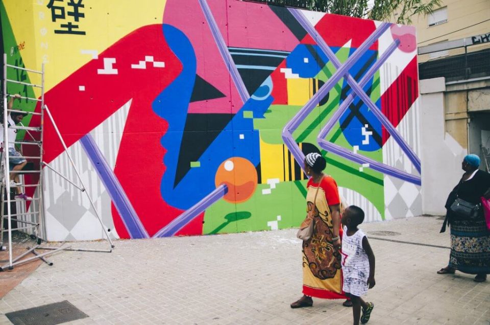 Graphic Design on Steroids: MurOne’s Murals Splash the Streets with ...