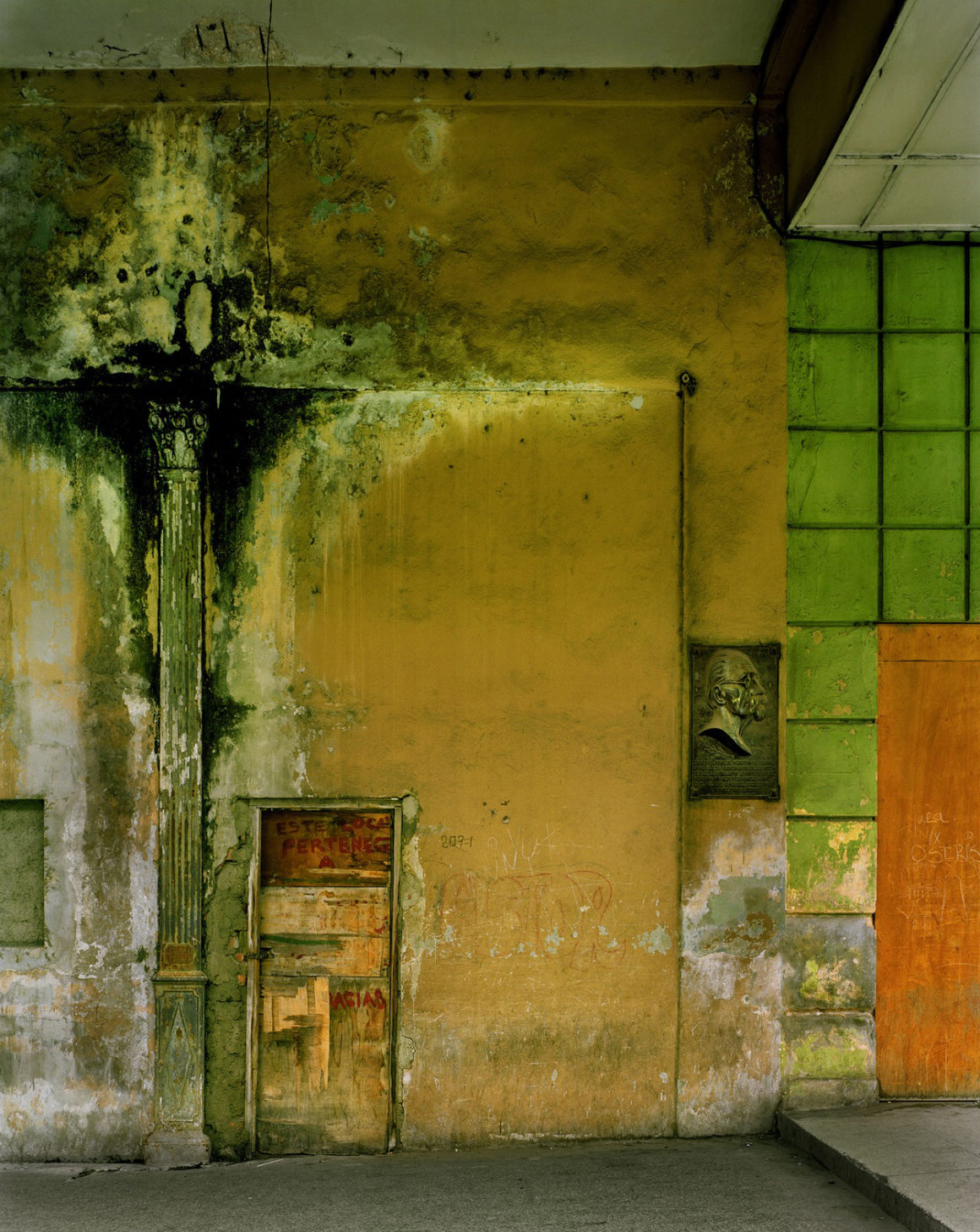 Abstract Wall No 2, Havana 2000 by Michael Eastman