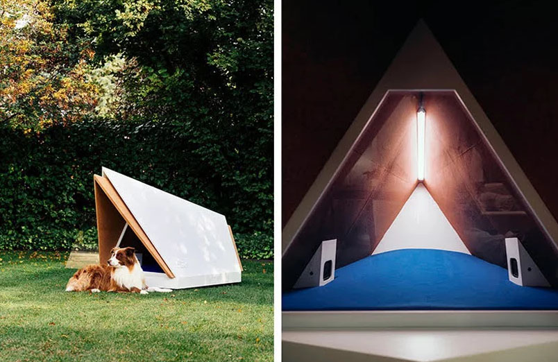 NoiseCancelling Doghouse Quiet Design Soothes StormScared Canines Urbanist