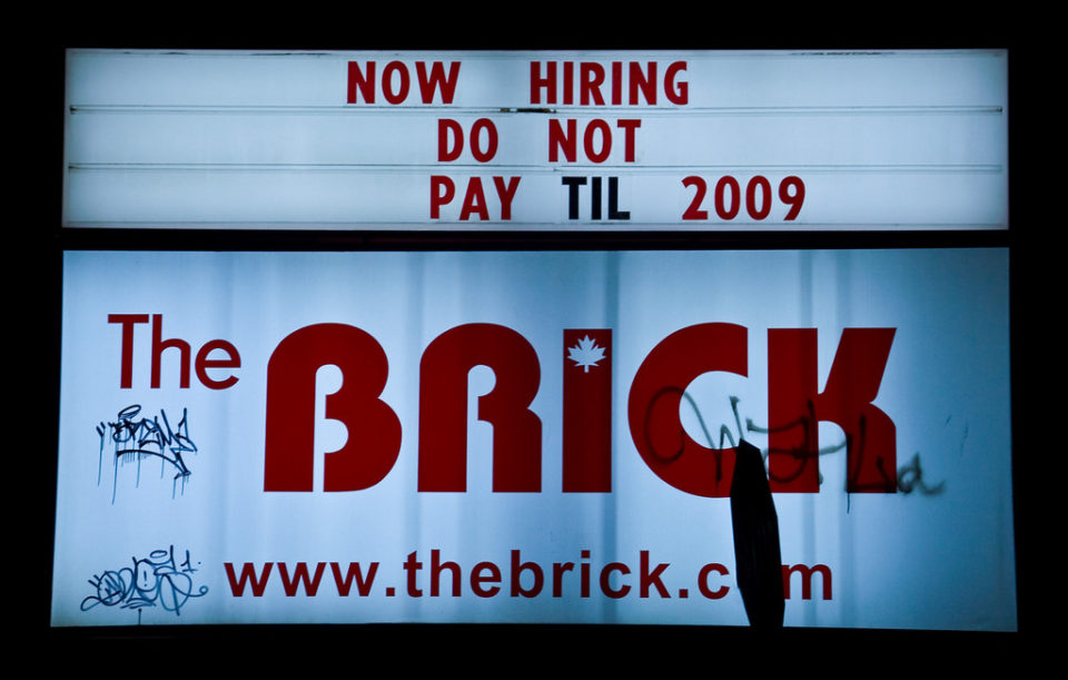 Jobs None: 7 Sad Signs From The Financial Crisis | Urbanist