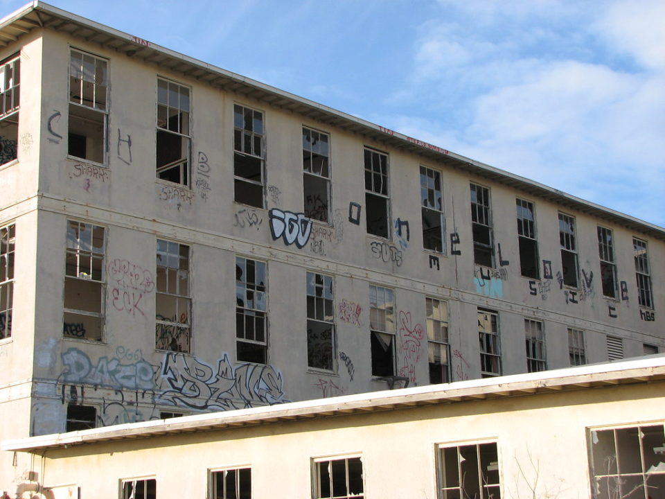 Naval Glazing Haunted Abandoned Alameda Hospital  Urbanist