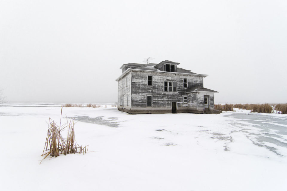 Devil’s Lake Abandoned North Dakota Town Reclaimed by Rising Waters